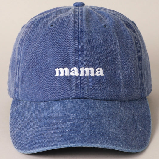 mama EMBROIDERED BASEBALL CAP
