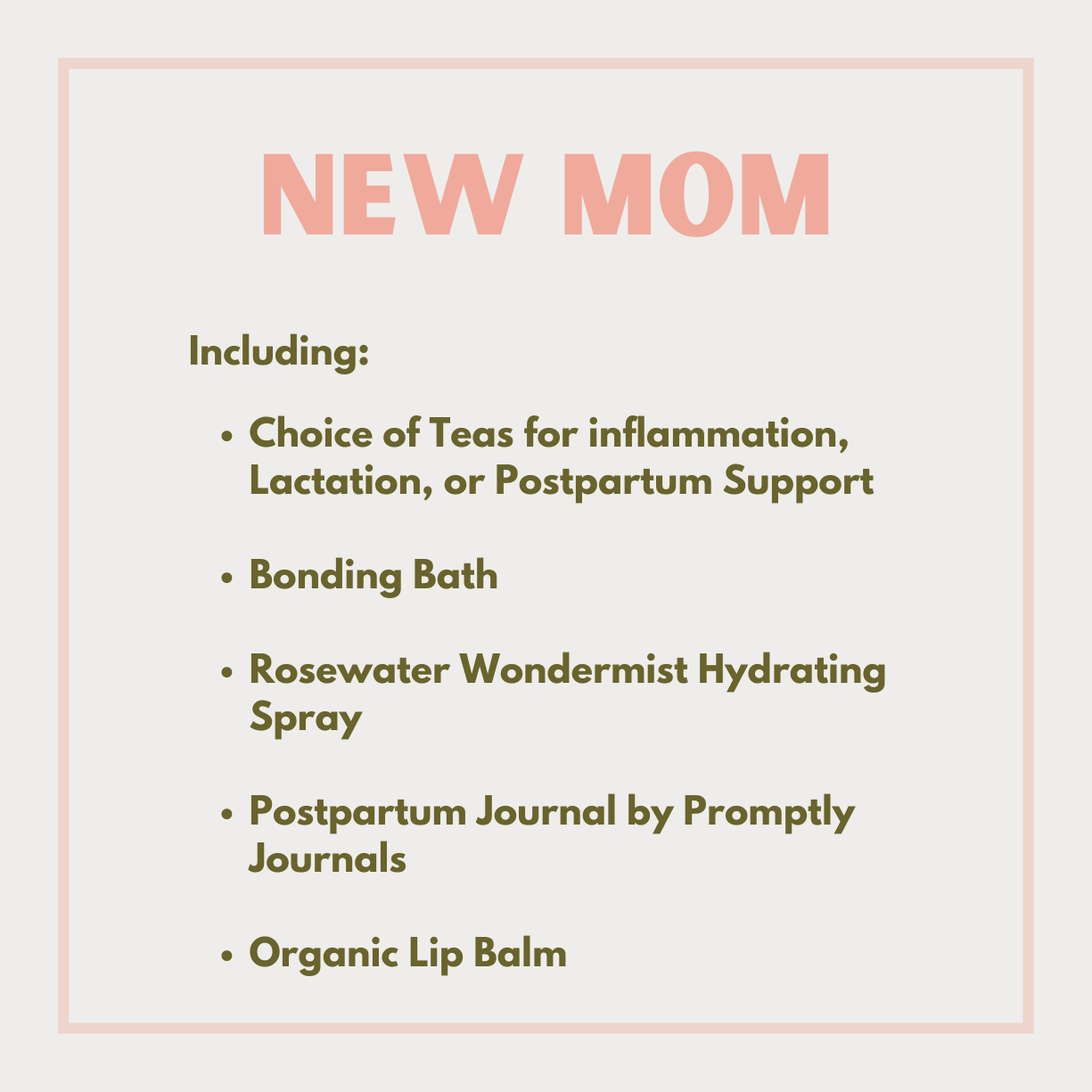 Bundle for a NEW MOM