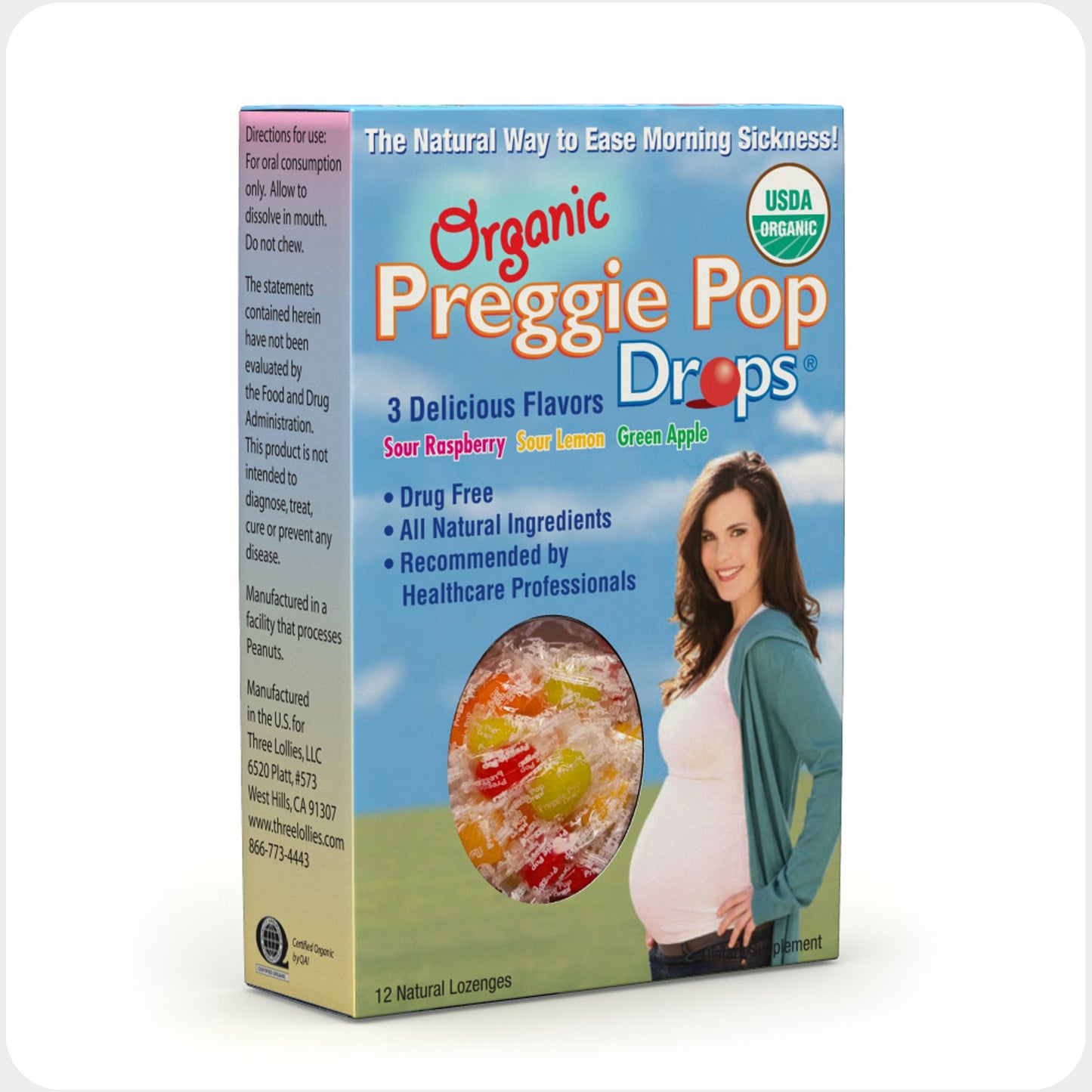 ORGANIC PREGGIE POP DROPS